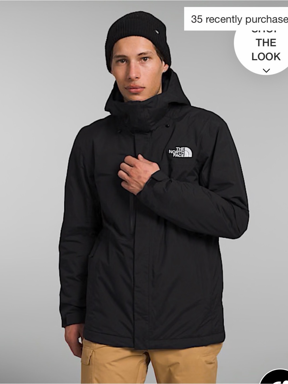 DEFECT- NWT The North Face Men's Freedom Insulated Jacket — Black XL-